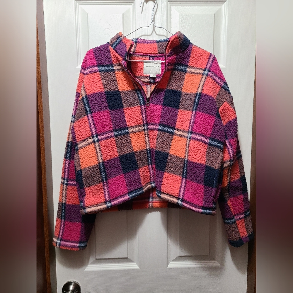 Cropped American Eagle Sweater